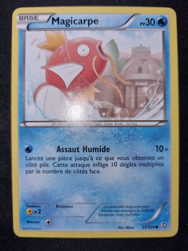 124 magicarpe carte - 23/124,