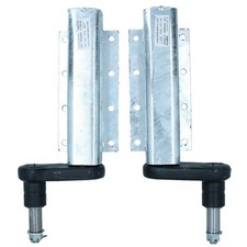 Paire d'essieux tronqués étendus d'unités de suspension de remorque 750 kg av...