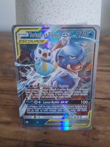 Carte pokémon tortank - carte, et