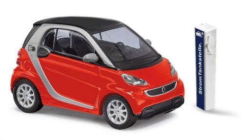 Smart fortwo electric - fortwo, red