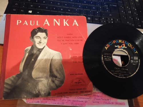 45t paul anka - paul, "