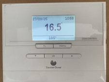 Thermostat radio (2021) Saunier Duval Exacontrol E7R C. Référence 0020118072