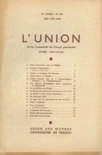 L'union revue mensuelle du