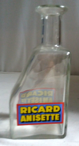 Ancienne carafe verre ricard - verre,