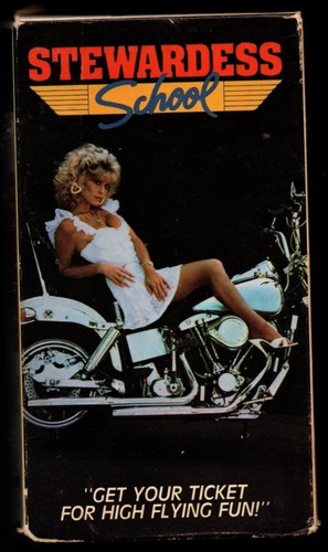 Stewardess school vhs 1986 - vhs,
