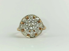 Bague Or jaune 18 K Diamants