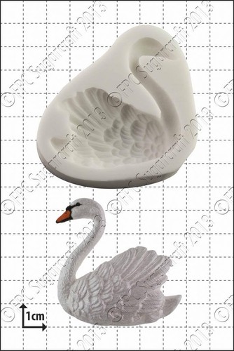 Moule silicone cygne - moule, (gauche)
