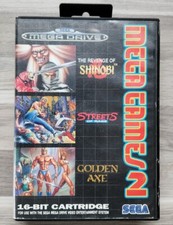 MÉGA GAMES 2 MÉGA DRIVE SHINOBI STREETS OF RAGE GOLDEN AXE