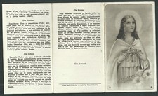 image pieuse ancianne de Santa