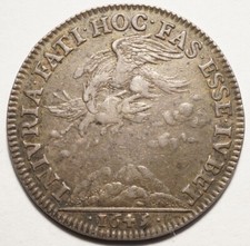 LOUIS XIV : RARE JETON ARGENT