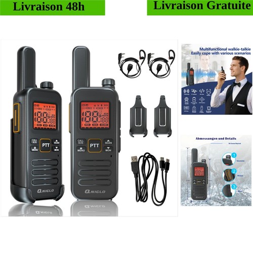 Talkie walkie longue portée - walkie,