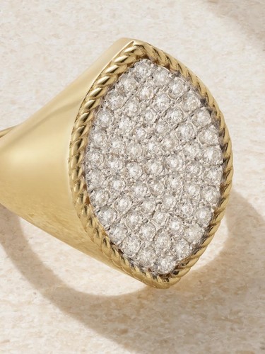Bague chevalière - , en