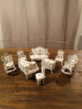 Salon Miniature En Porcelaine