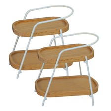  2 Pcs Petite Étagère Meuble