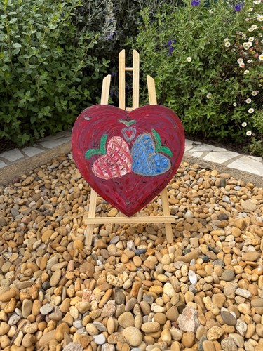 Tableau coeur abstrait - coeur,