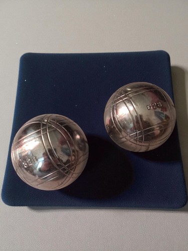 Paire boules pétanque - boules, de