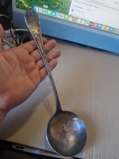 Louche Métal Argenté