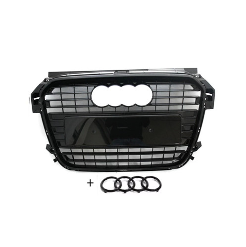 Grille avant line noire pour - avant, s-line