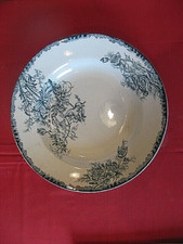 ++"503.8"   ASSIETTE CREUSE CERAMIQUE ST AMAND  MODELE PAVOTS