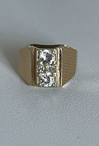 3975 bague chevalière - bague, or
