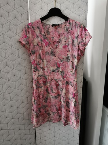 Robe rose fleurie the - , kooples