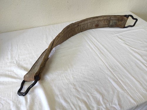 Sangle cuir pour cheval - en,