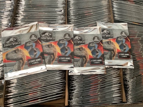 437 cartes jurassic world - jurassic,