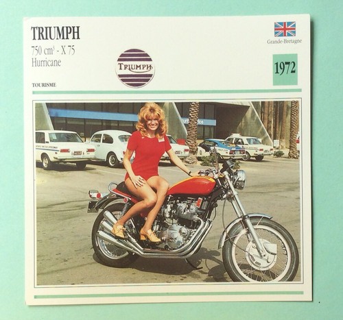 Triumph 750 cm3 x75 - x75, hurricane