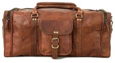 Sac de voyage en cuir 25" pour