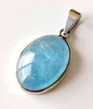 Pendentif en Aigue-marine et