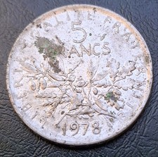 Pièce de monnaie 5 Francs