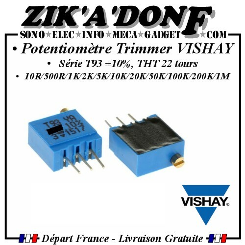 Potentiomètre trimmer t93 - trimmer, ya