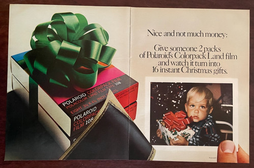 1972 polaroid colorpack film - 1972,