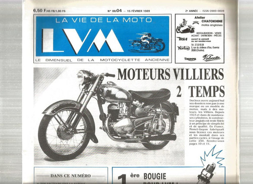 Vie moto n 88 04 - la,