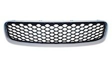 Calandre Grille Nid D'abeilles Noir Brillant Argenté Pour Audi TT 8N 1998-2006