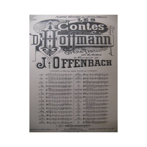 Offenbach les contes - j.,