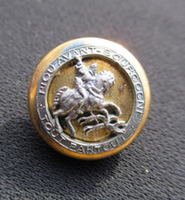 Rare ancien bouton piqu avant - ancien,