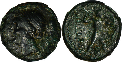 Grece antique brettium - -,