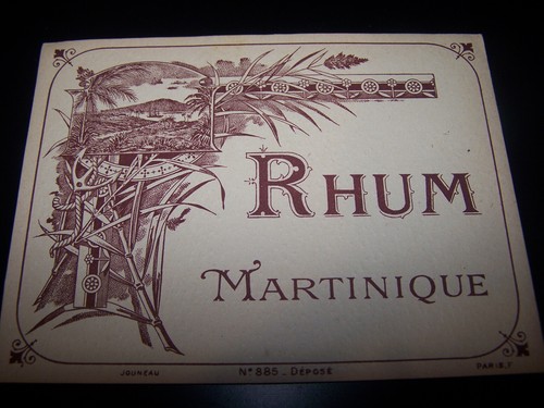 Rare étiquette ancienne rhum - rare,
