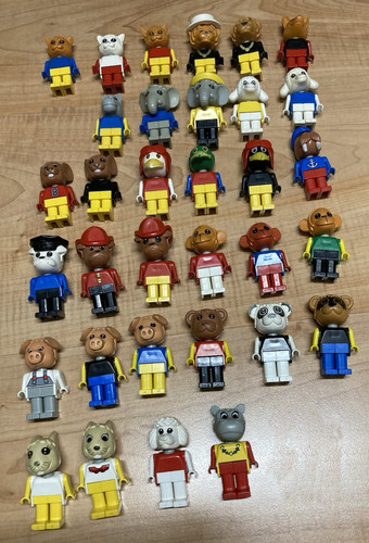 Lego vintage fabuland figs - lego,