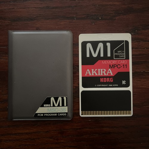 Korg akira rom card mpc - korg,