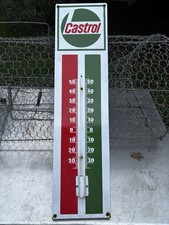 Ancien Thermomètre Émaillé