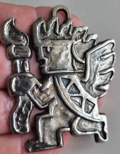 Ancien grand pendentif - grand, bijou