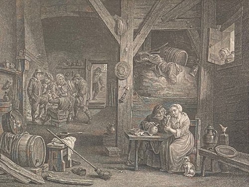 David teniers la fumeuse - teniers,
