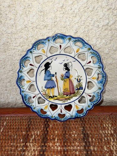 Assiette faïence de - faïence,