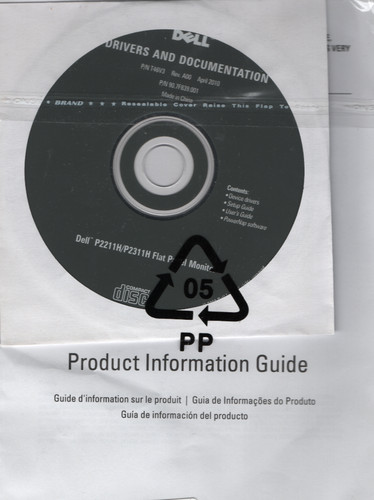 Dell p2211h p2311h flat - dell,