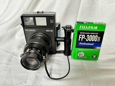 Polaroid 600 SE + Mamiya 150mm 5.6 + Dos film Pack 100 + Pack FP-3000B N&B