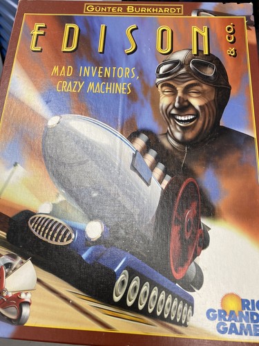 Edison and company board game - edison,