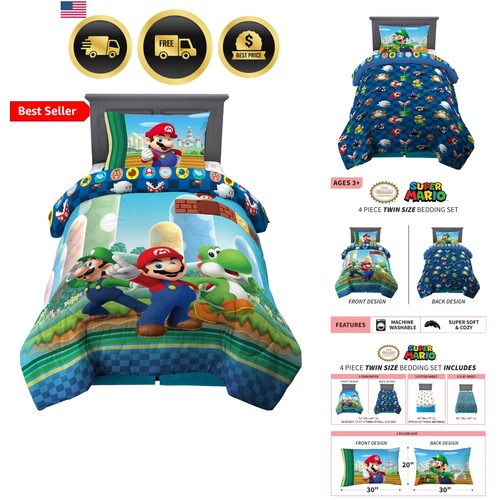 Super mario kids - twin, size