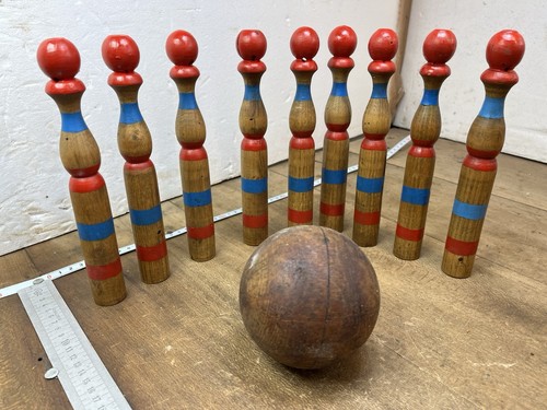 Ancien jeu quilles et 1 - de,